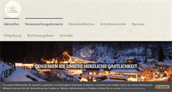 Desktop Screenshot of lilie-triberg.de